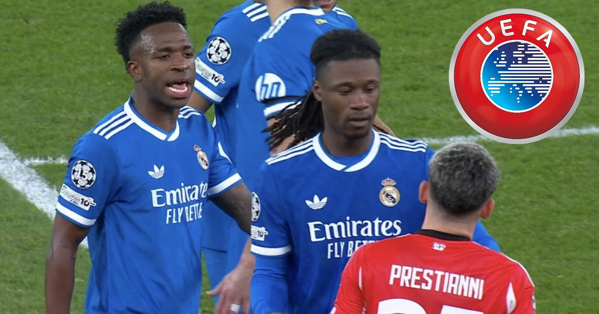 UEFA Release Statement as Vinicius Accuses Prestianni of Racist Abuse