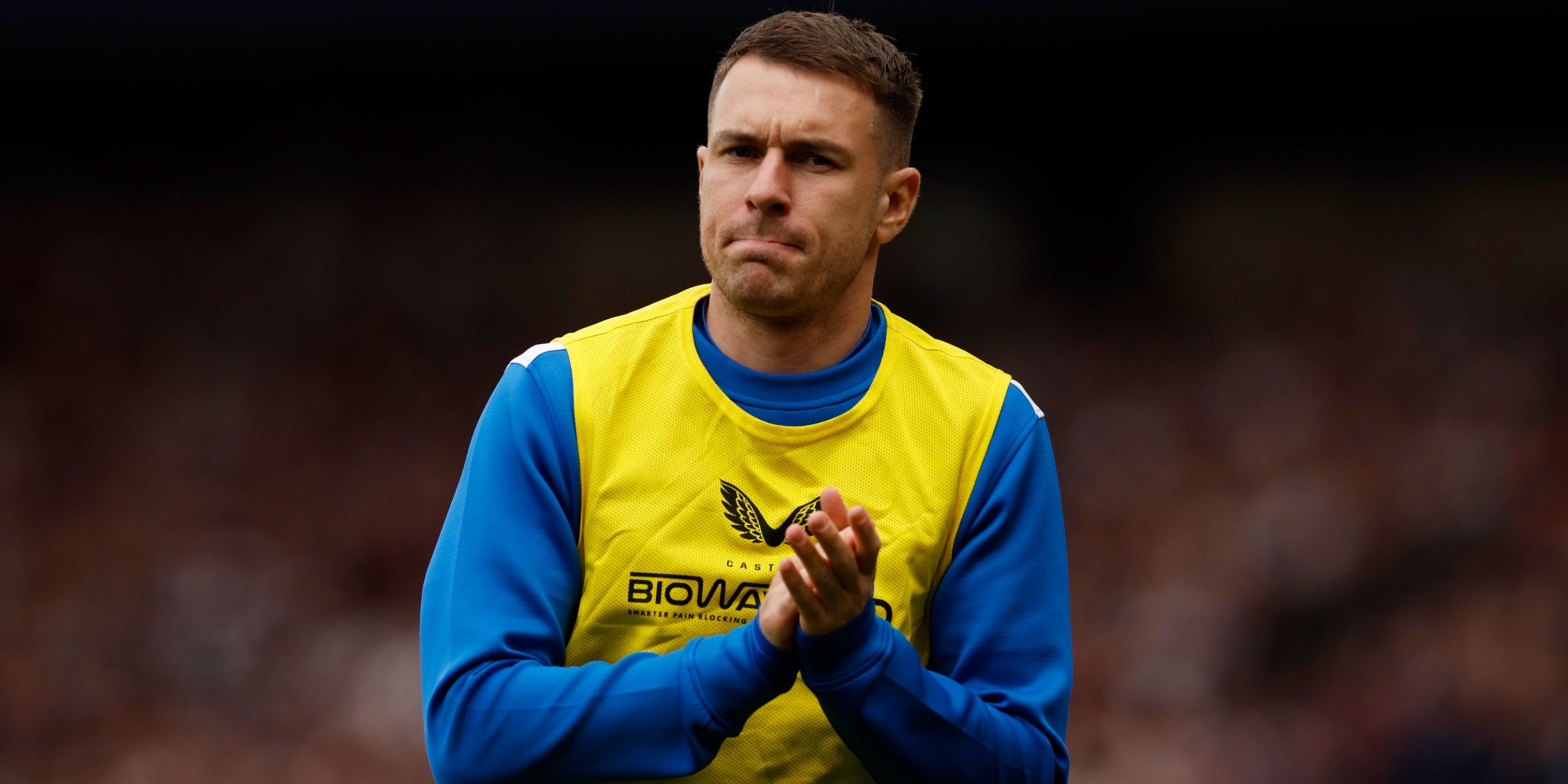 Aaron Ramsey during his spell at Rangers