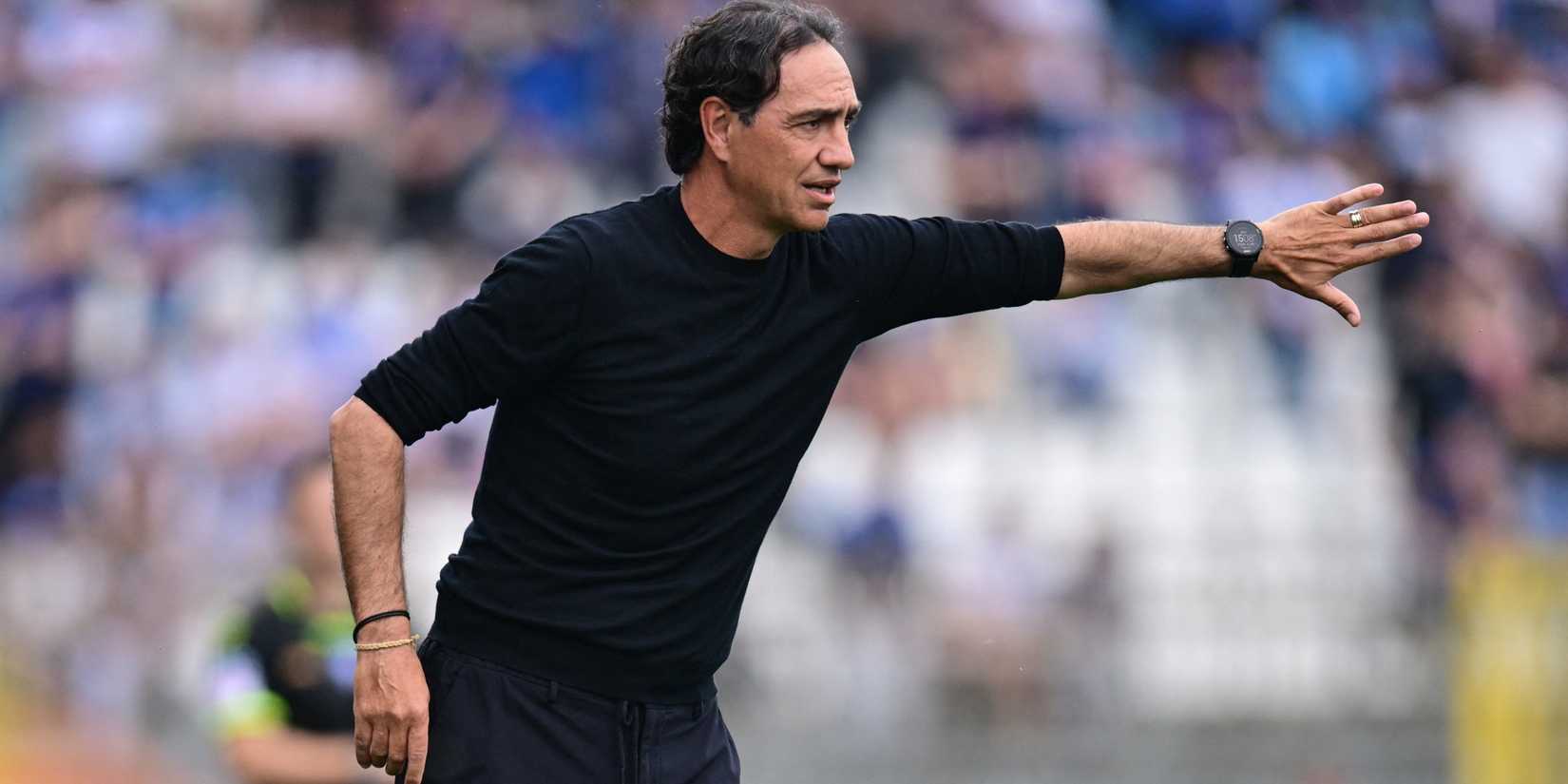Alessandro Nesta during his spel in charge of Monza in Italy