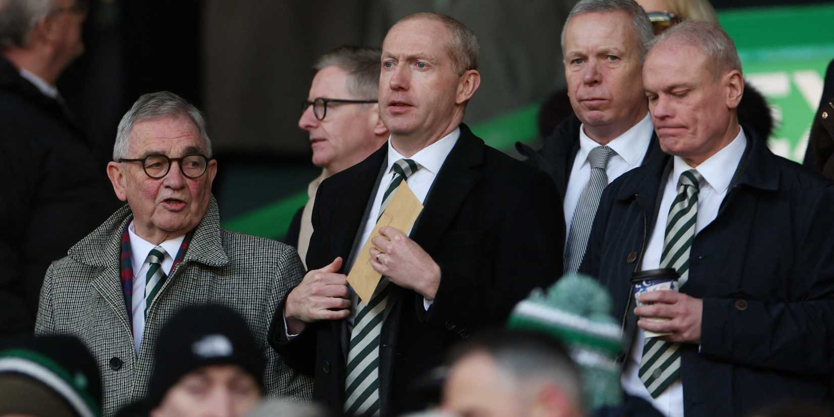 Celtic CEO Michael Nicholson