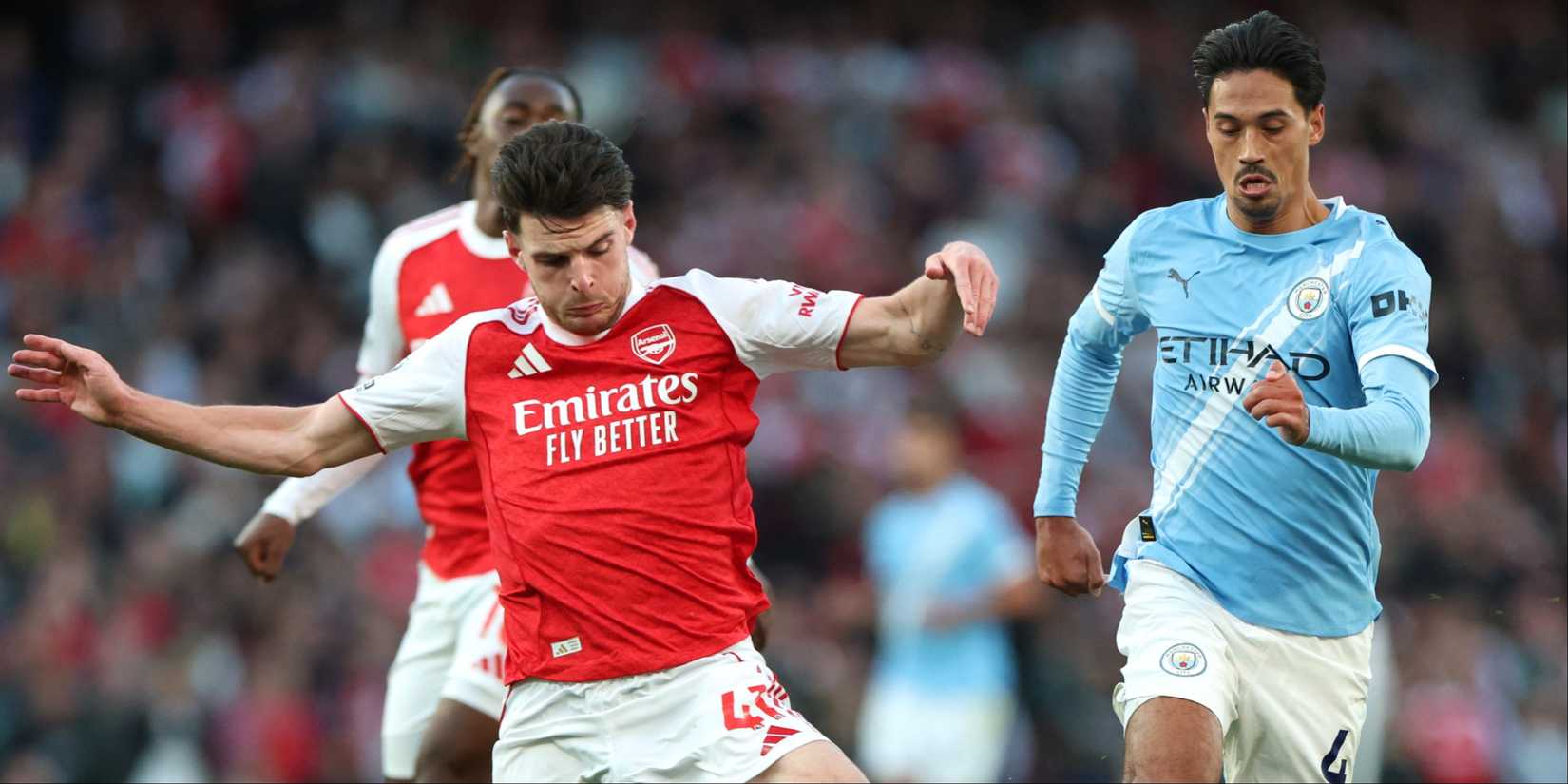 Declan Rice (Arsenal) and Tijjani Reijnders (Man City)