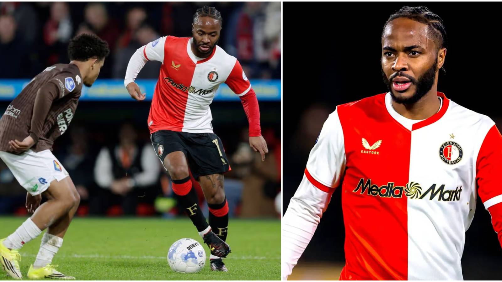 Raheem Sterling Verdict Given by Dutch Media After First Two Feyenoord Games