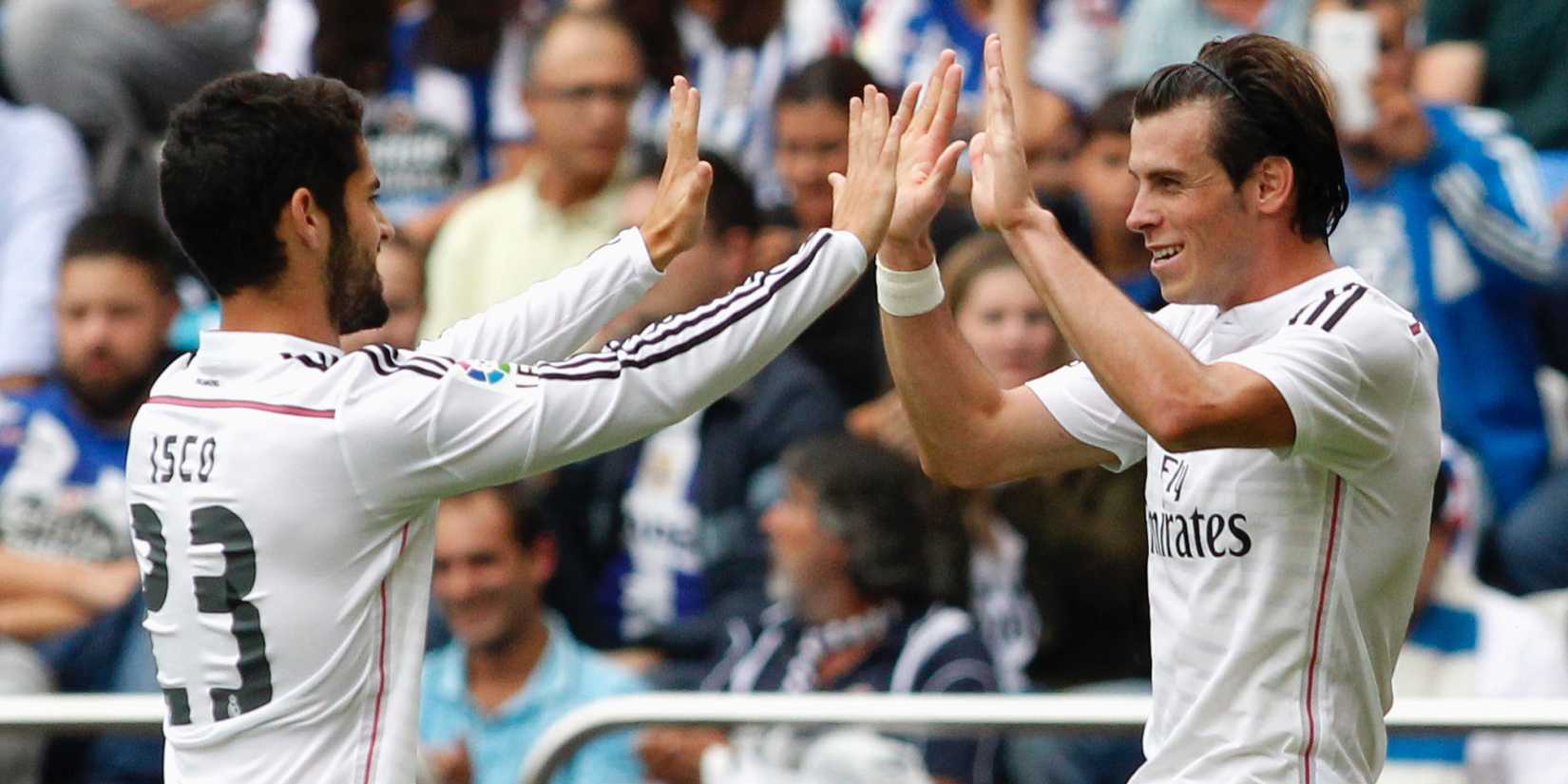 Isco and Gareth Bale