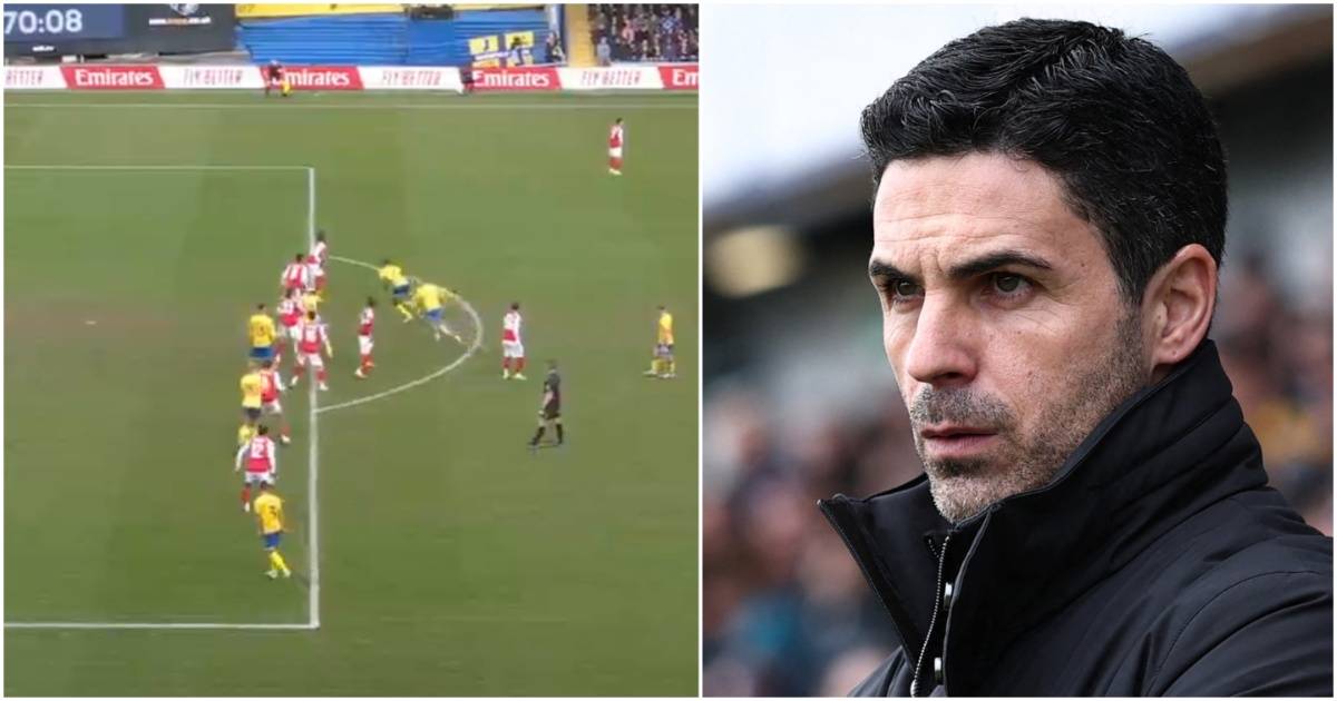 'He Needs to Go' - Arsenal Fans Can't Believe How Bad 'Unprofessional' Star Was vs Mansfield