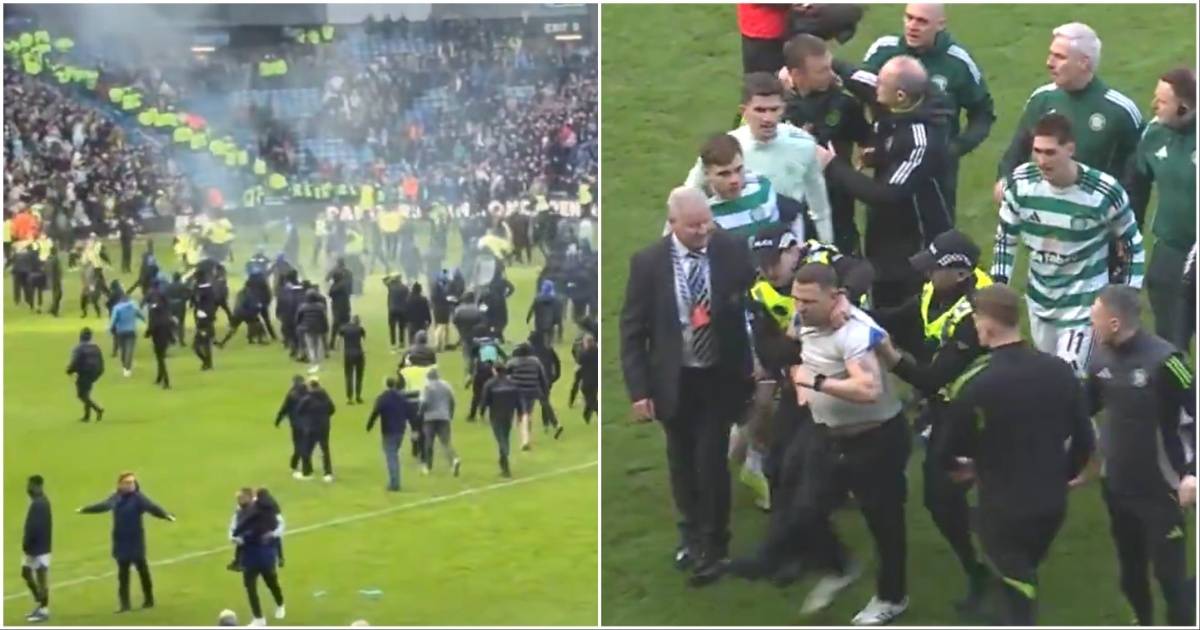 Rangers vs Celtic: Chaotic Scenes Break Out on the Pitch