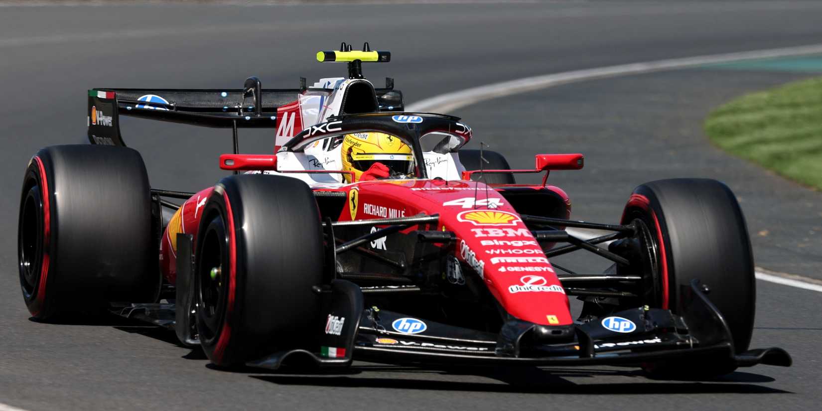 Lewis Hamilton's Ferrari