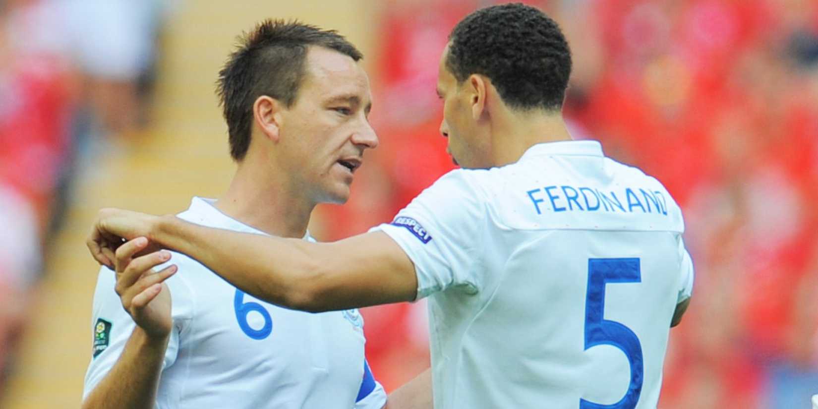 John Terry and Rio Ferdinand