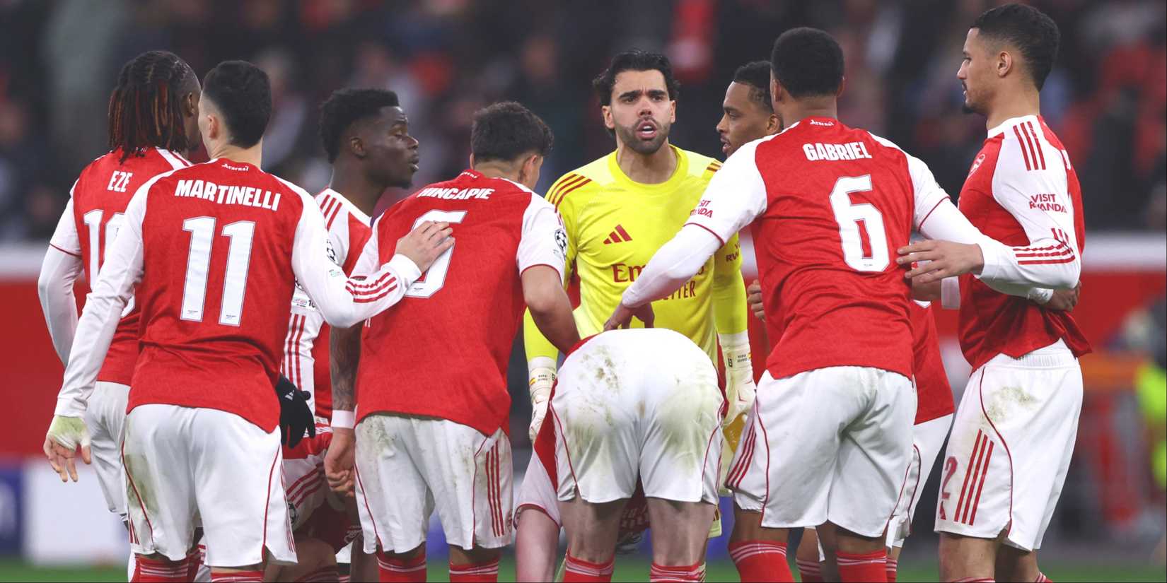 Arsenal players