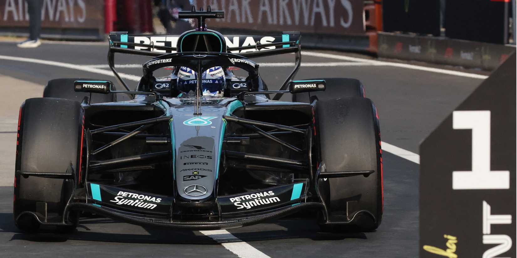 Mercedes F1 car