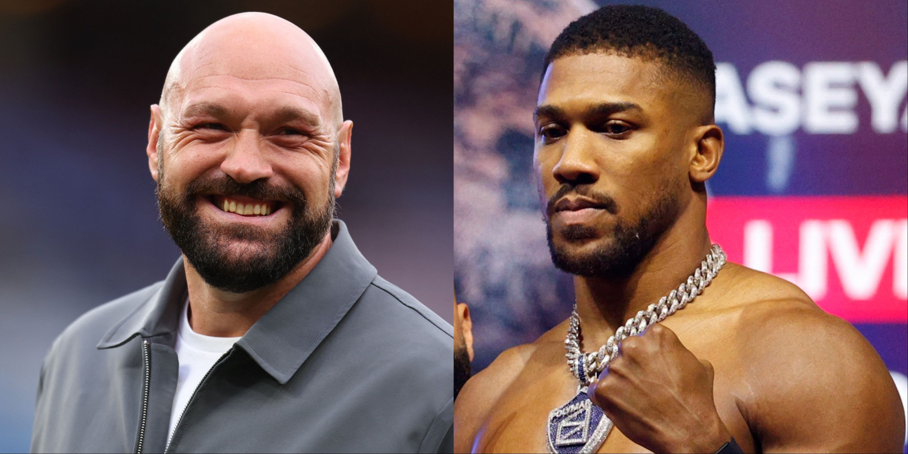 Tyson Fury and Anthony Joshua