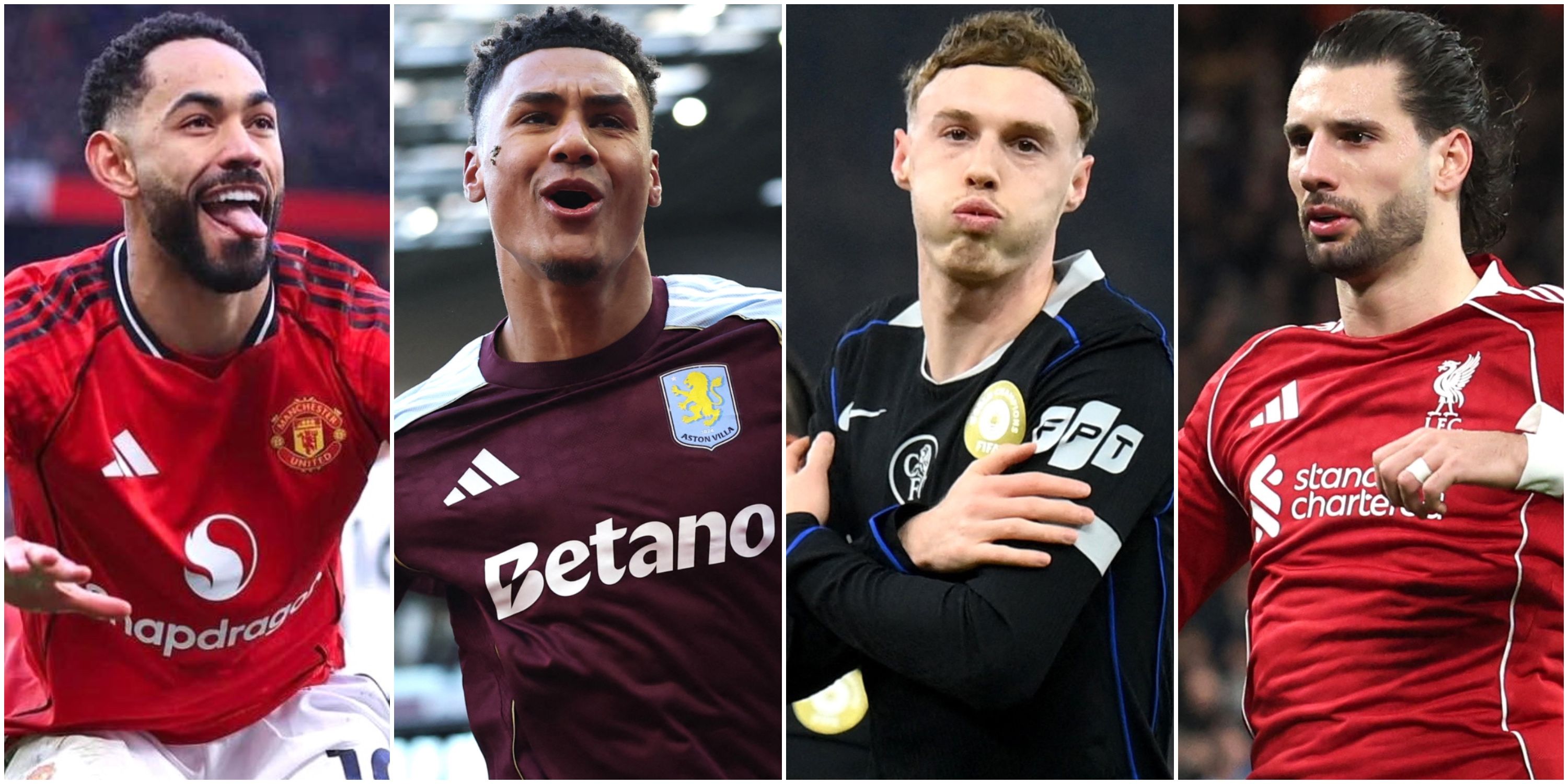 Premier League top four contenders