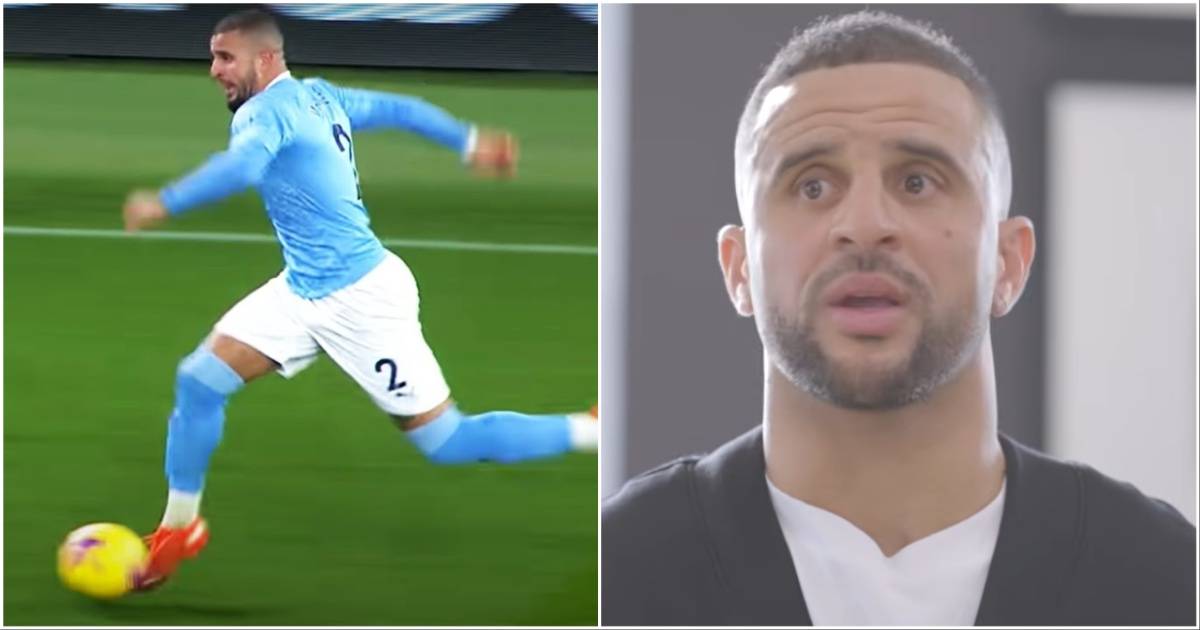'He Was Lightning' - Kyle Walker Names the Only Player Faster Than Him in His Prime