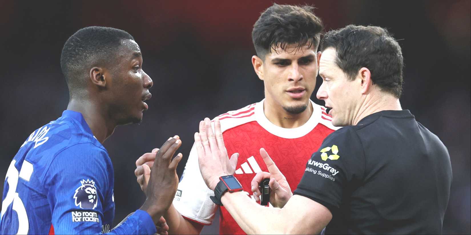 Moises Caicedo and Declan Rice