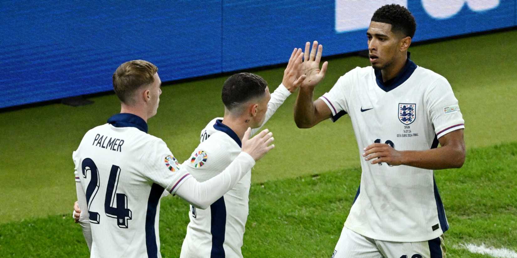 England Cole Palmer, Phil Foden, Jude Bellingham