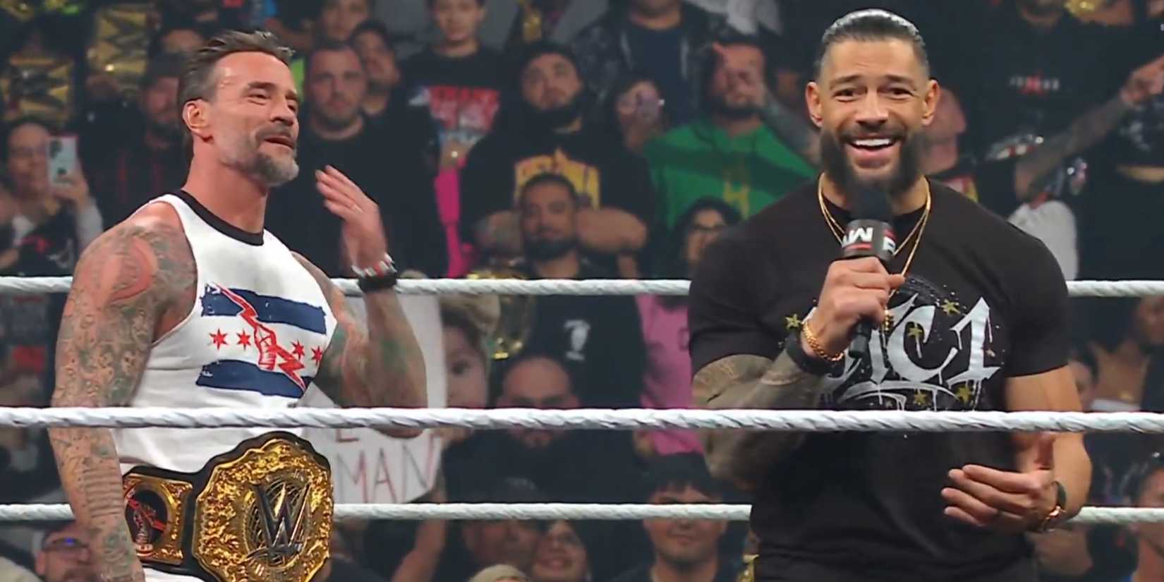 CM Punk and Roman Reigns