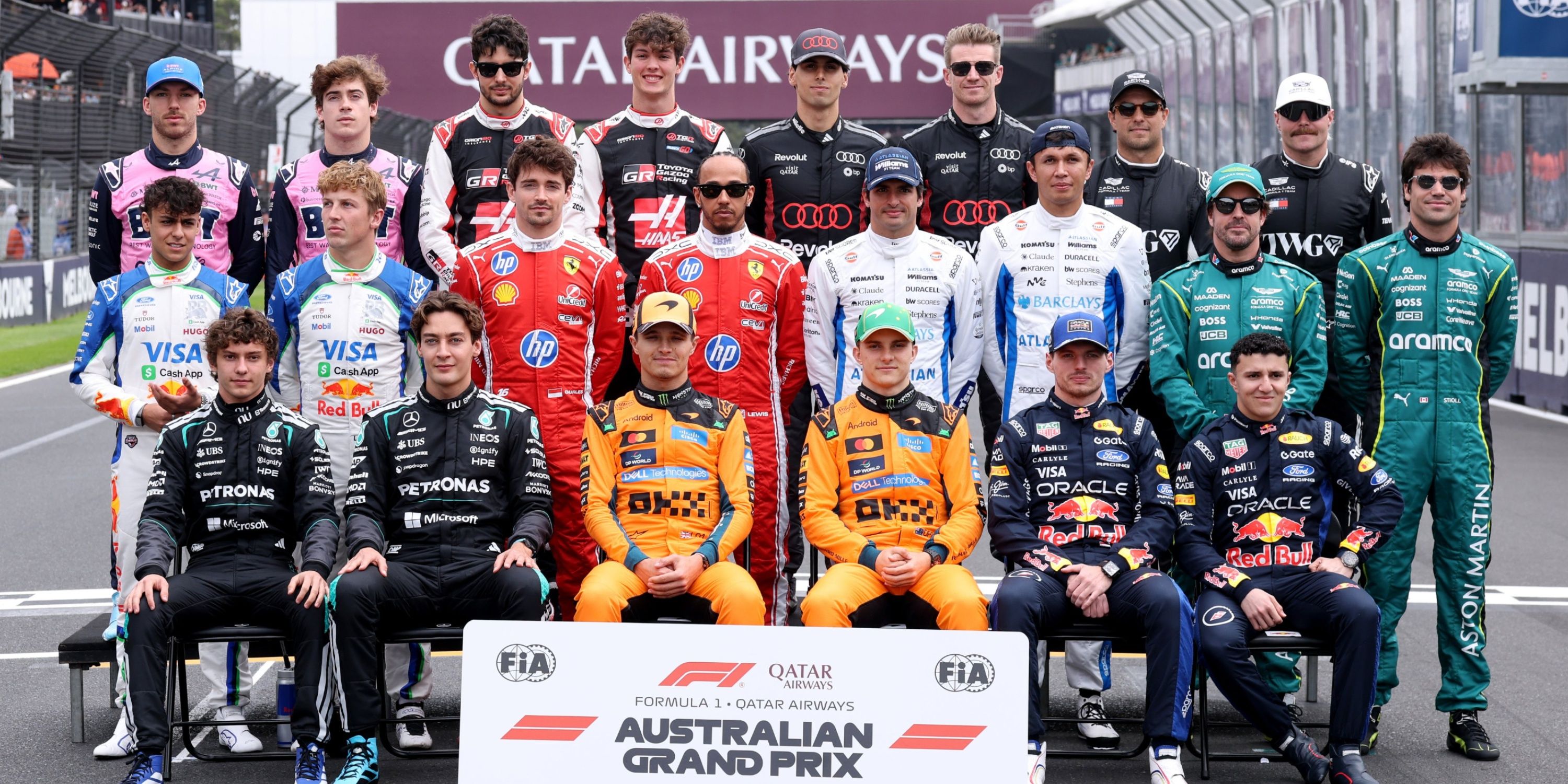 Formula 1 2026 grid