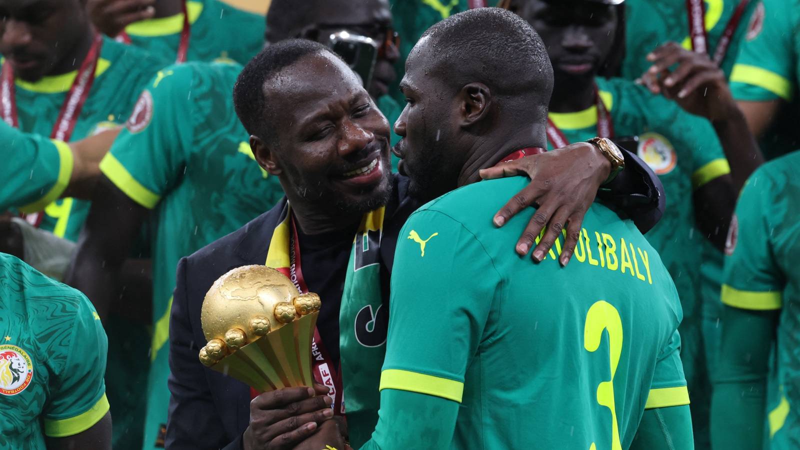 False Reports Claim Senegal Coach Moved AFCON Trophy to Military Base
