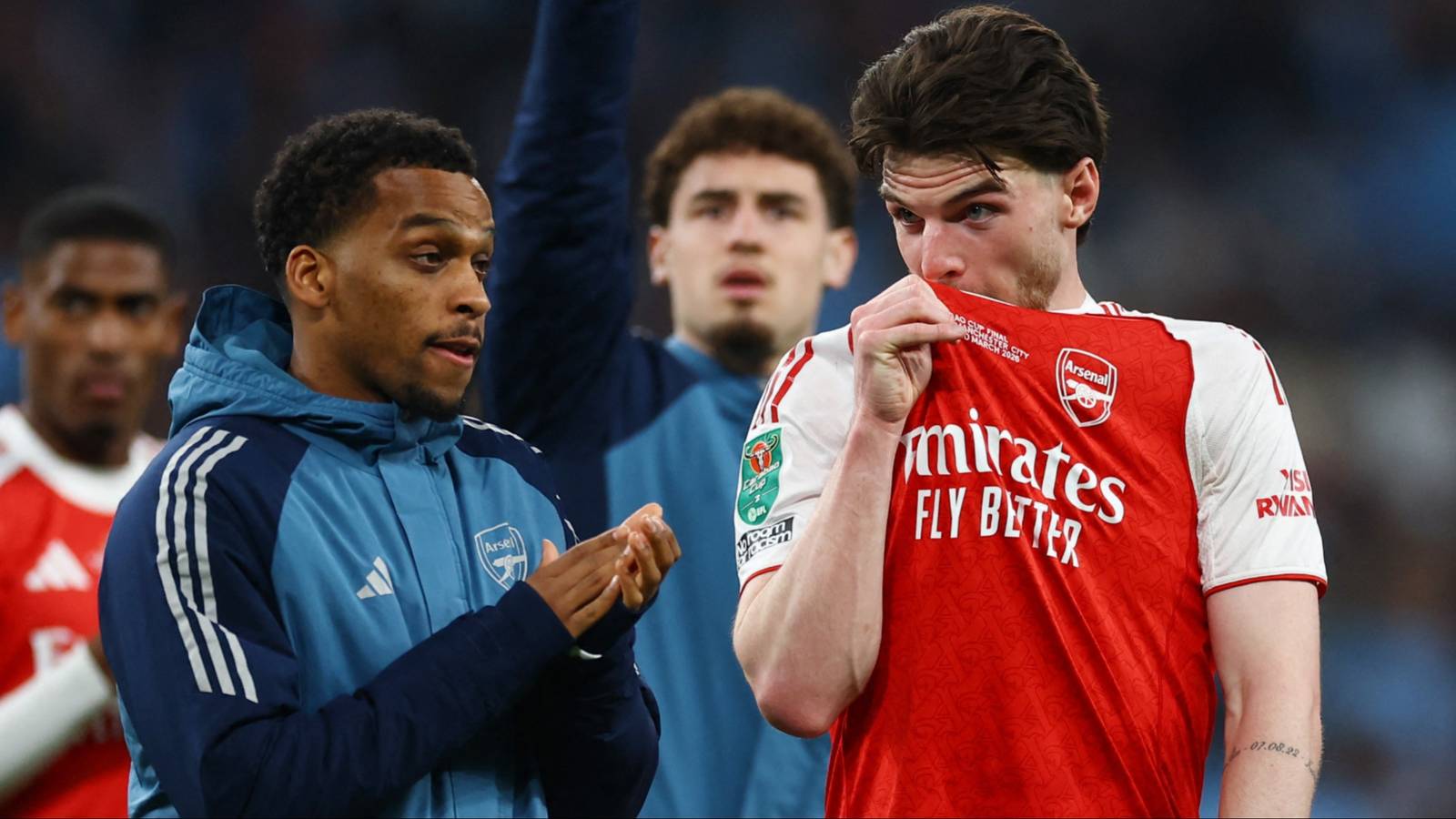 Arsenal 0-2 Man City: Fans Worried About Declan Rice and William Saliba