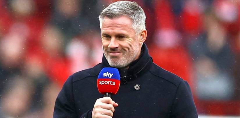 Jamie Carragher at Anfield