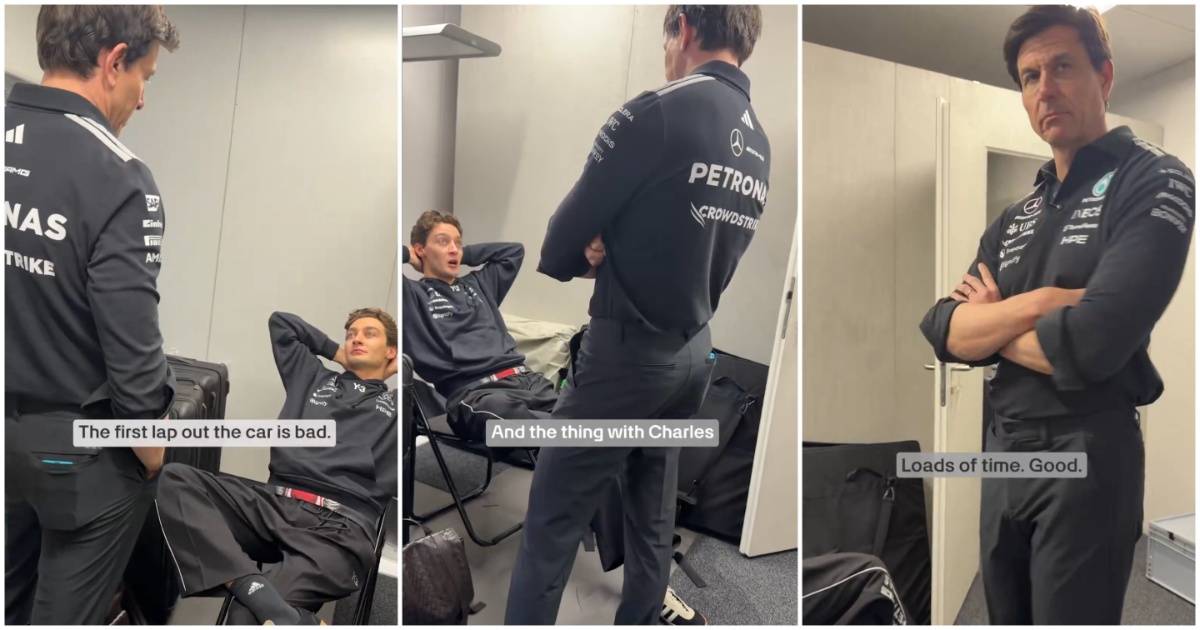F1: Mercedes Slammed For George Russell and Toto Wolff Video Posted After Japan GP