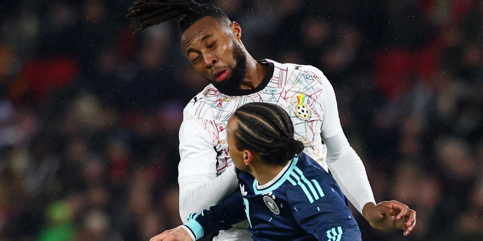Leroy Sane in action in Germany vs Ghana