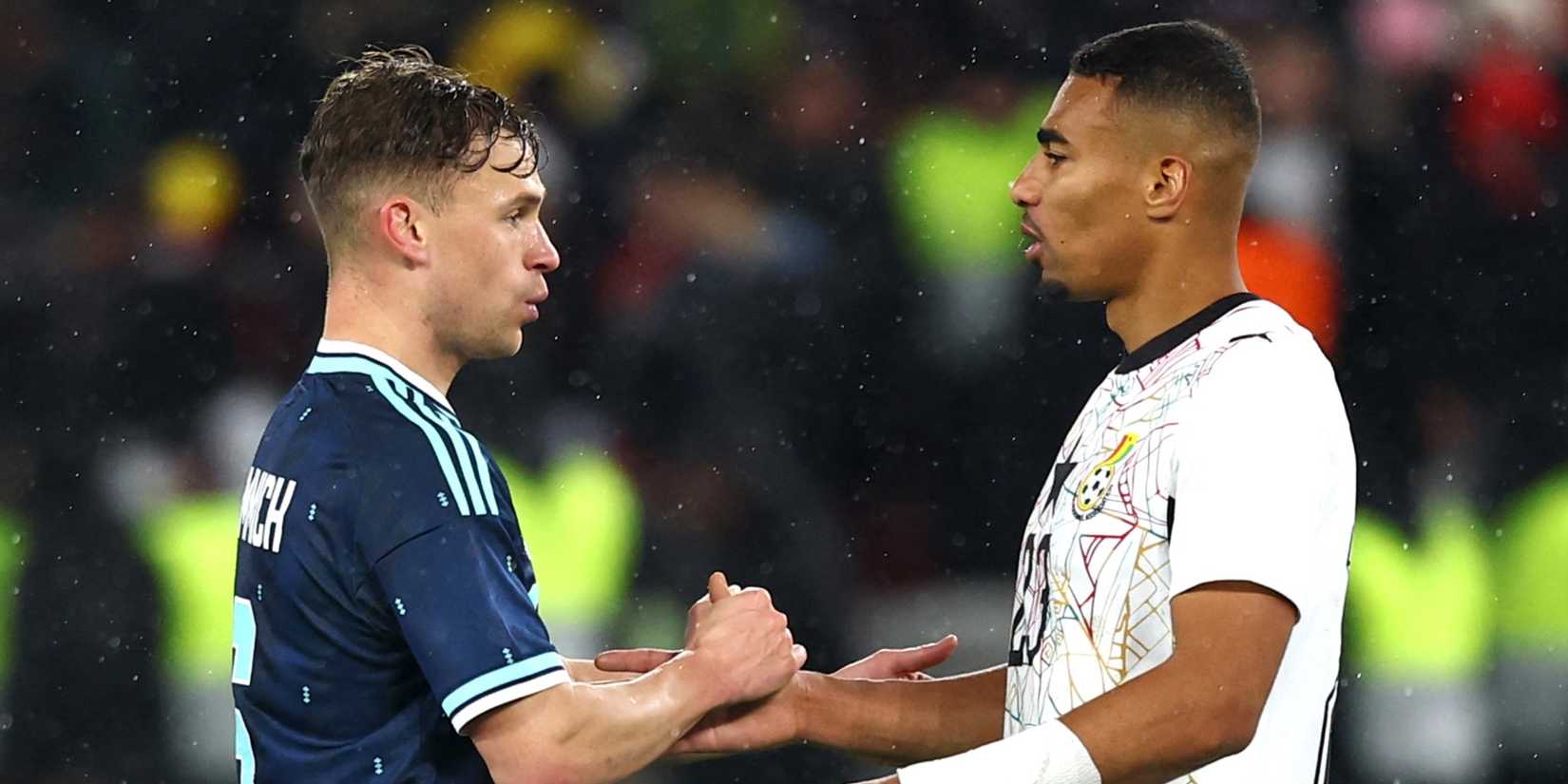 Ghana lost to Germany on Monday