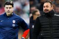 Mauricio Pochettino and Reoberto De Zerbi