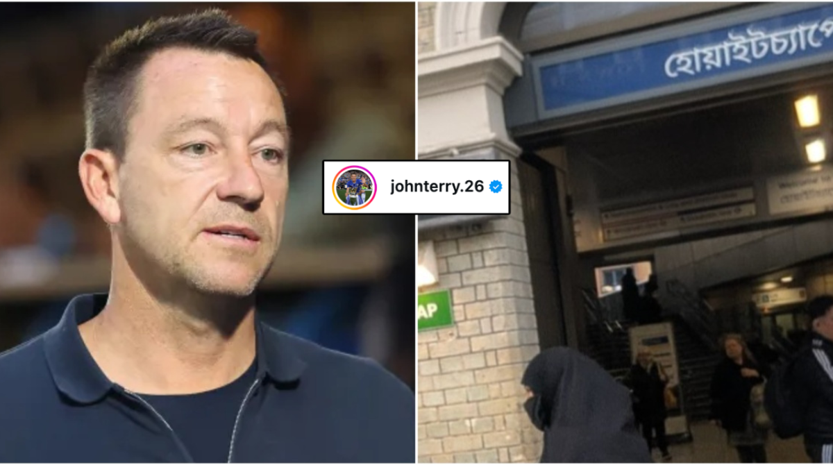 John Terry Slammed Over Comment on British Politician's Post About Banning the Burqa in London