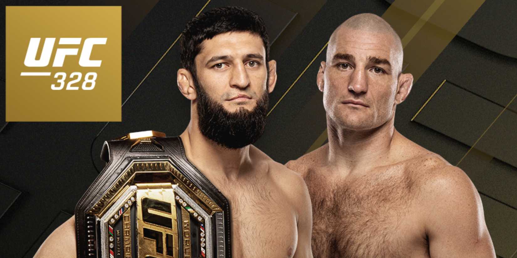 Khamzat Chimaev and Sean Strickland