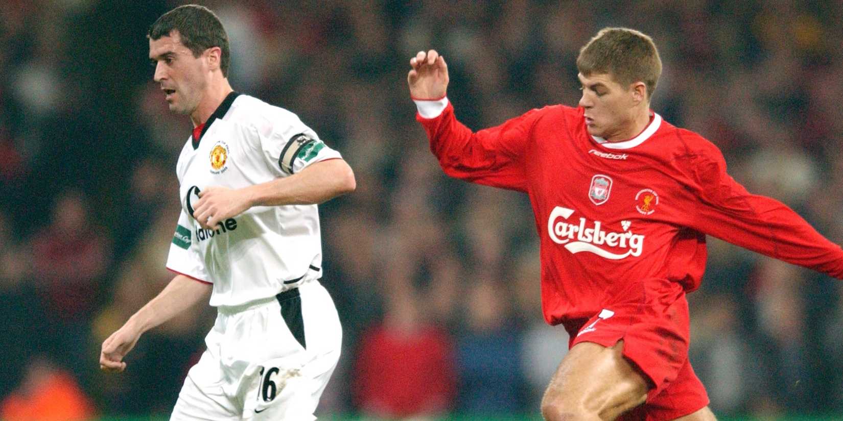 Roy Keane and Steven Gerrard