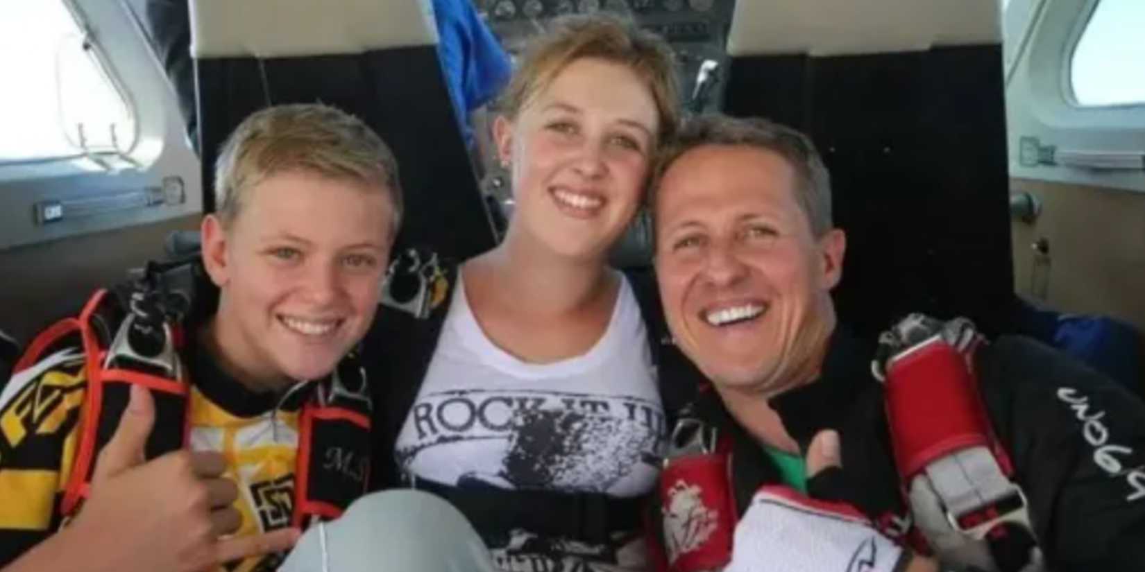 Gina Schumacher with her family