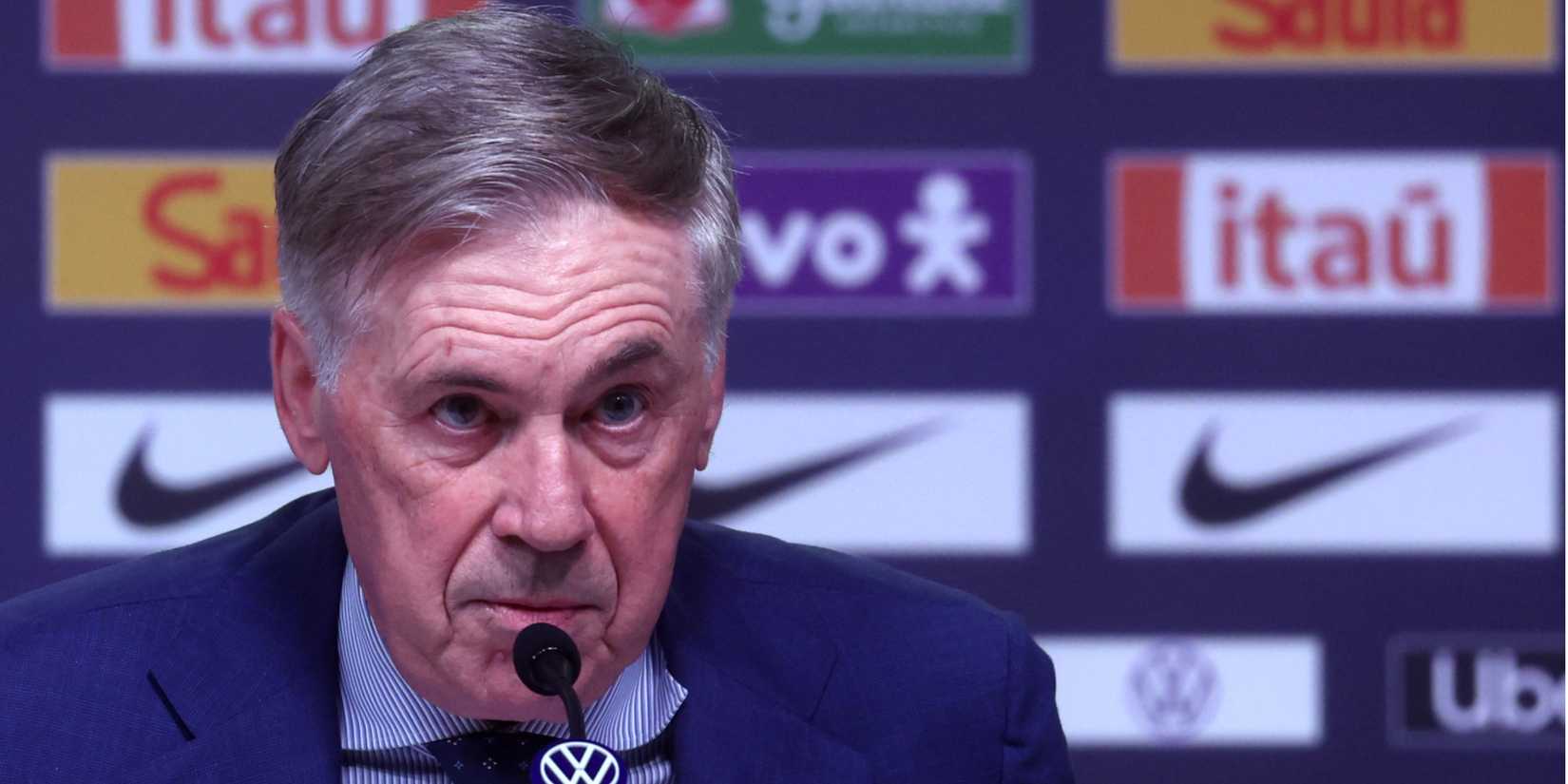 Brazil head coach Carlo Ancelotti