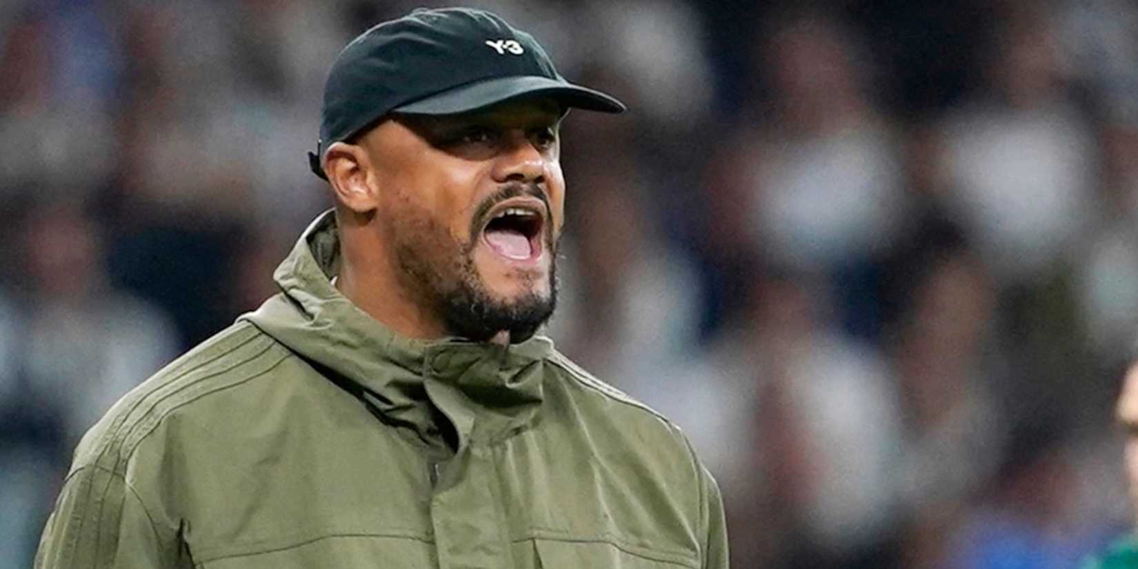 Bayern Munich boss Vincent Kompany
