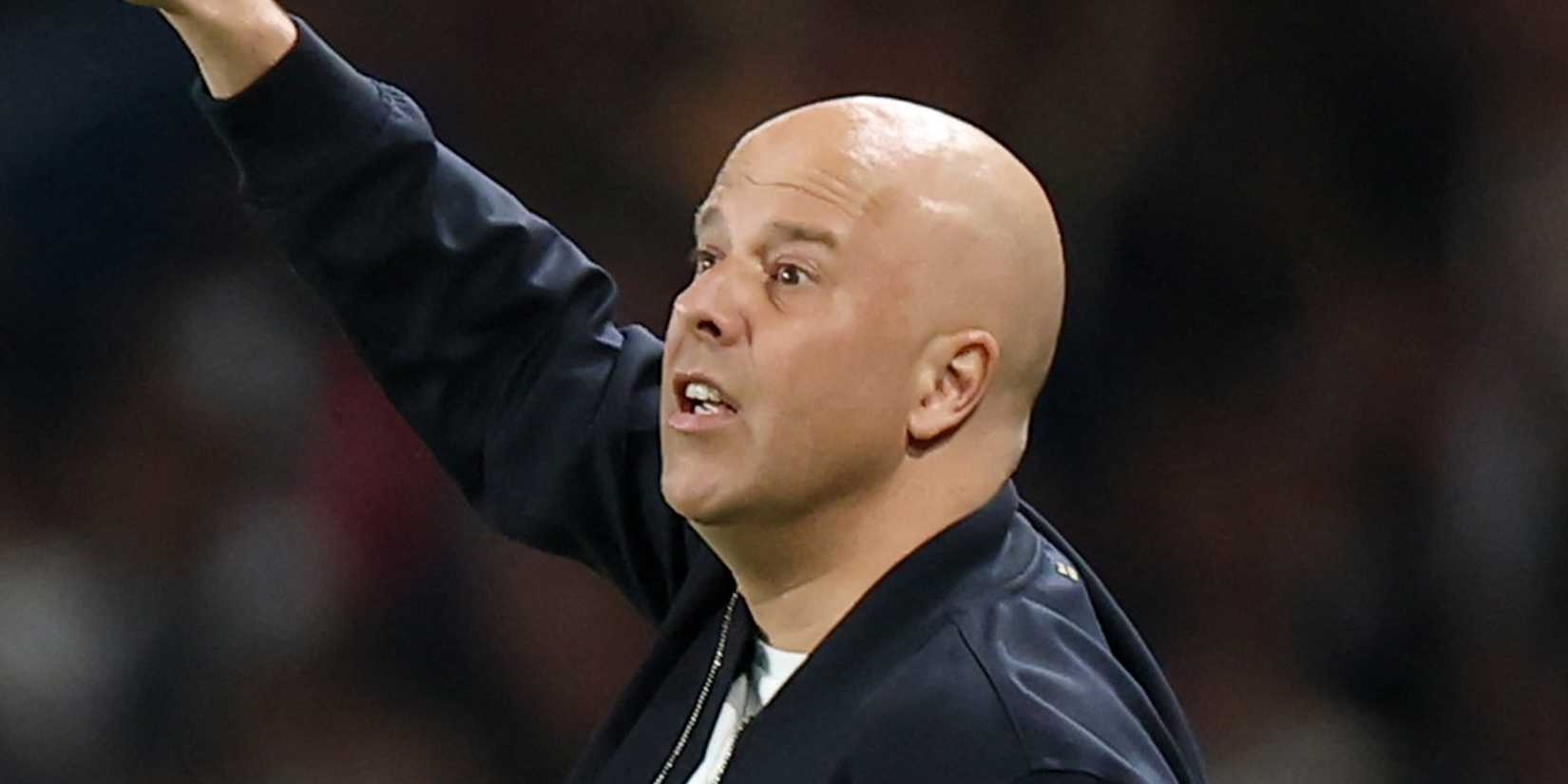 Liverpool manager Arne Slot points vs PSG