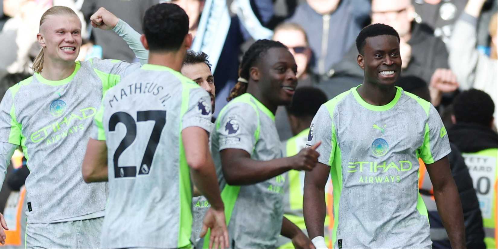 Manchester City players vs Chelsea