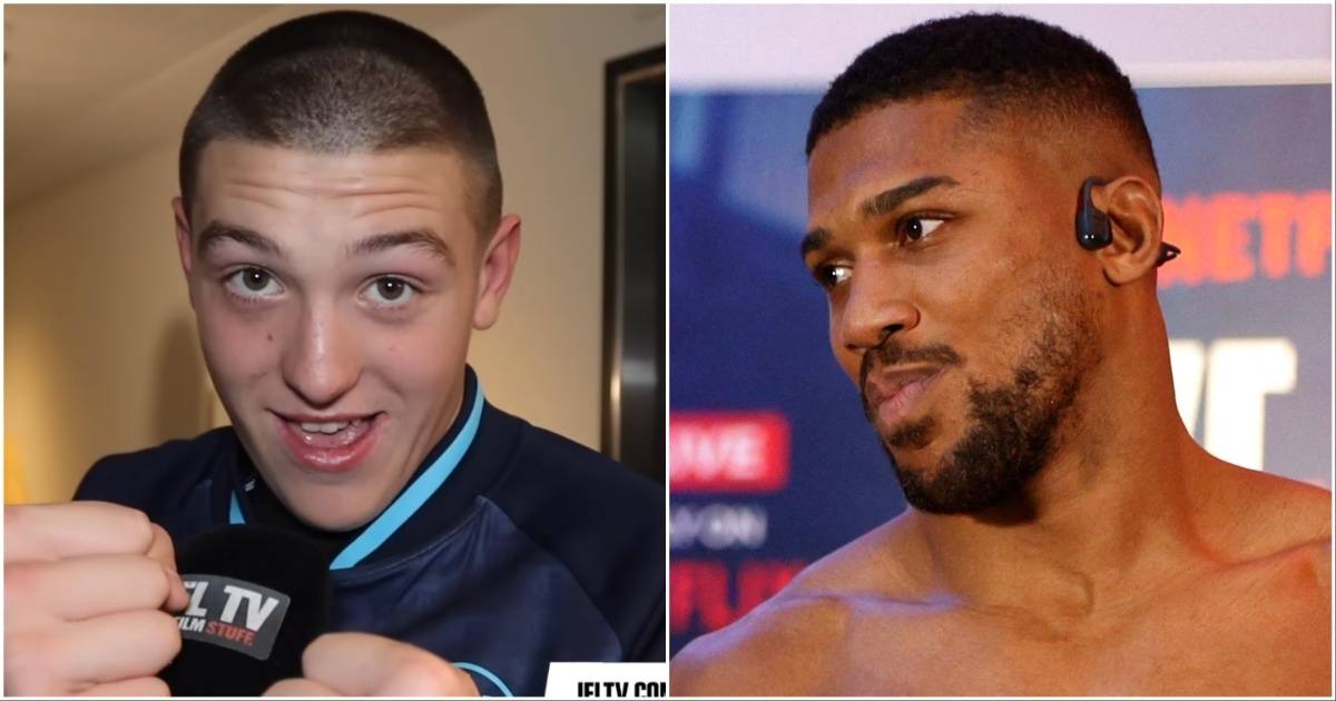 Tyson Fury’s Son Prince, 14, Calls Out Anthony Joshua