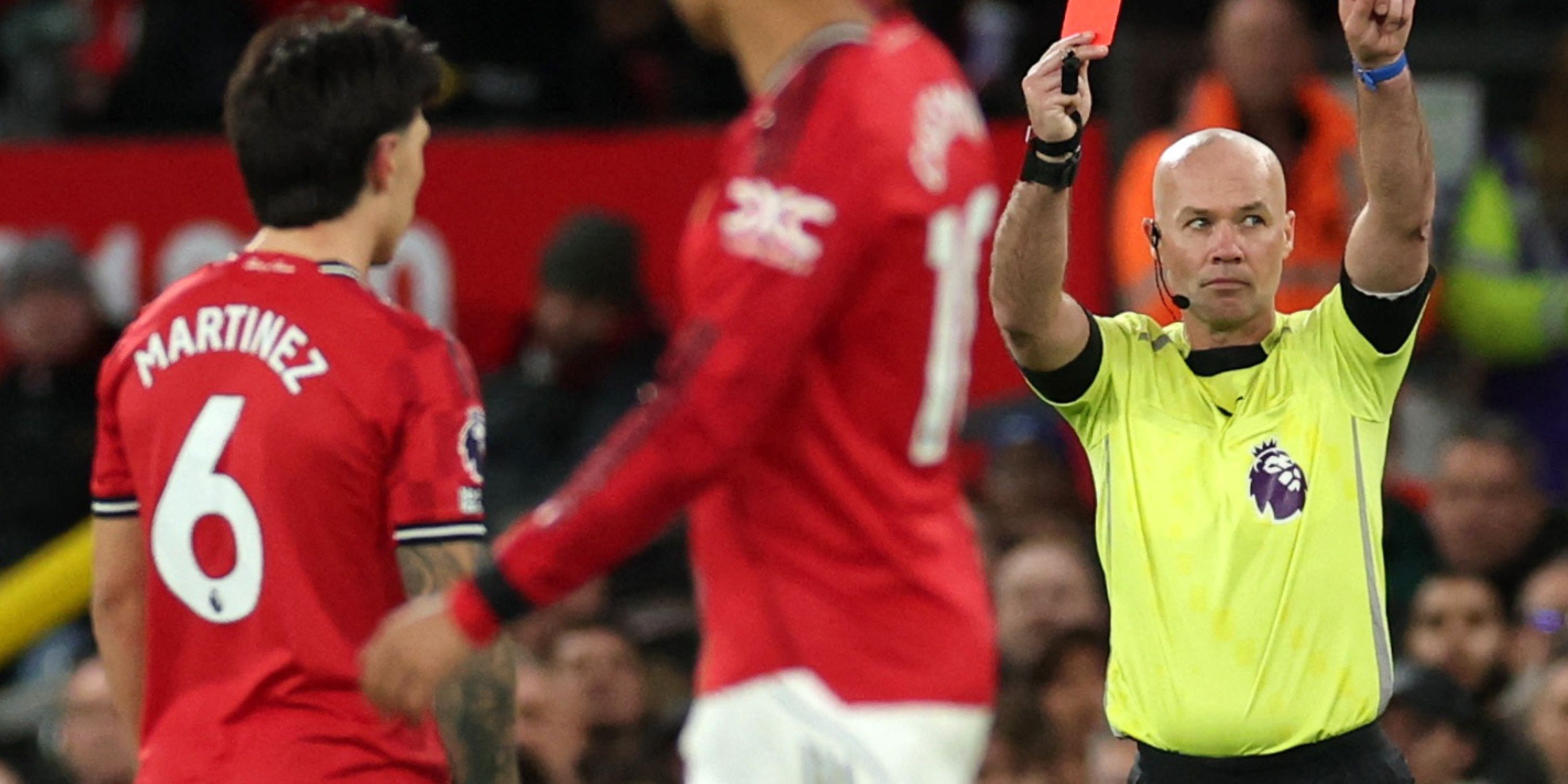 Rio Ferdinand's Post After Martinez's Red Card in Man Utd v Leeds Goes Viral