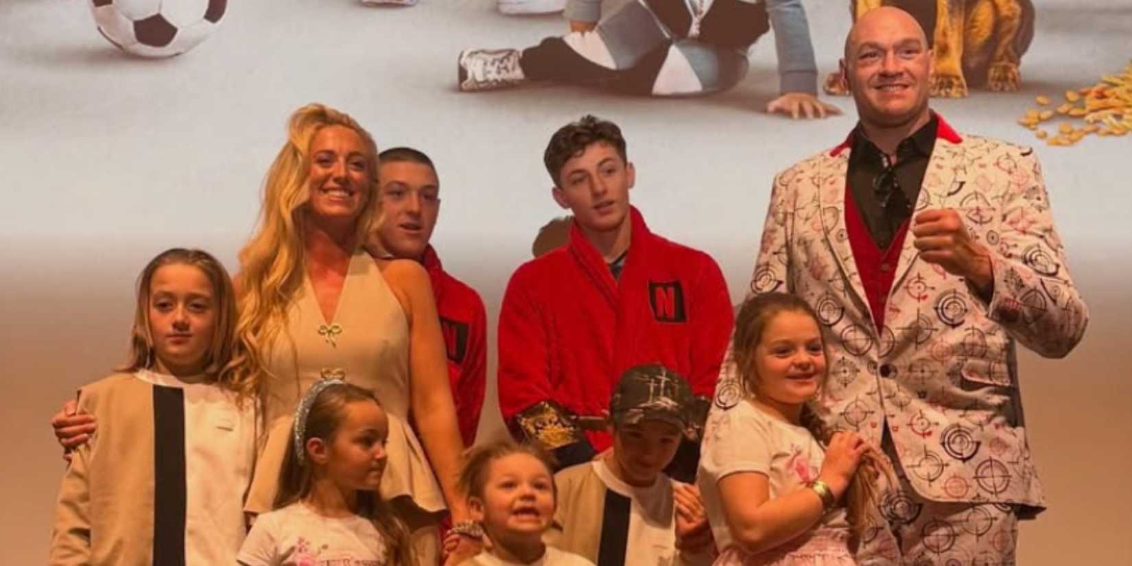 Tyson Fury's family