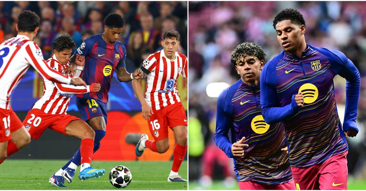 Barcelona - Rashford - the Champions League