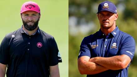 Jon Rahm and Bryson DeChambeau