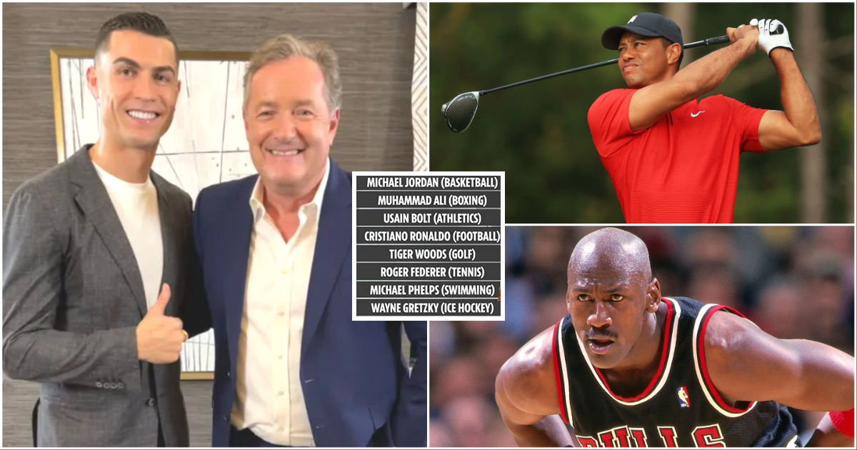Piers Morgan Ranked His 10 Greatest Athletes in History