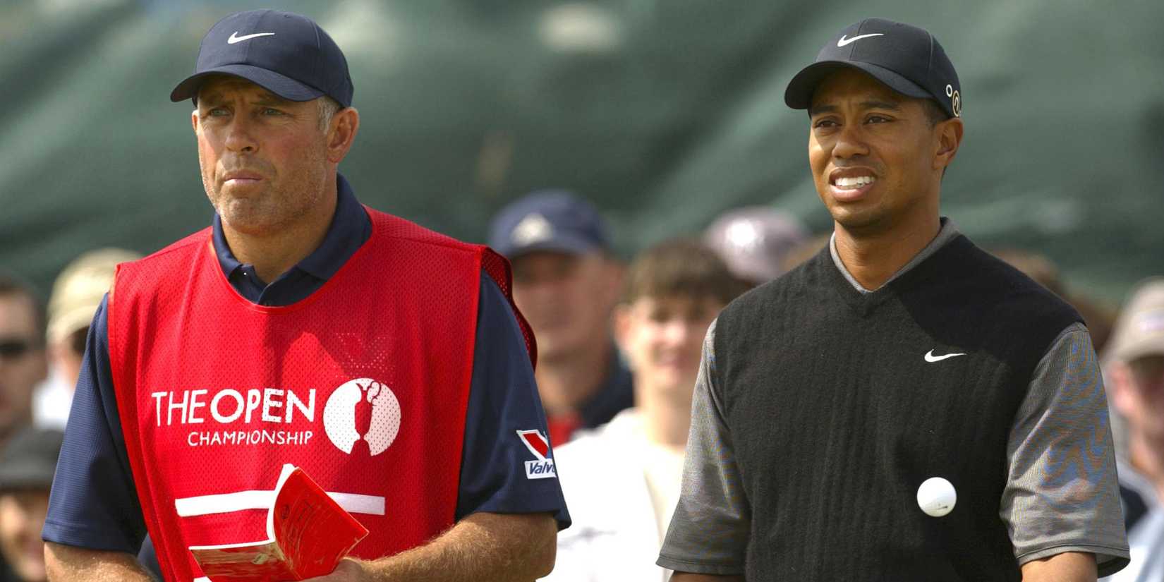 Tiger Woods & his caddie