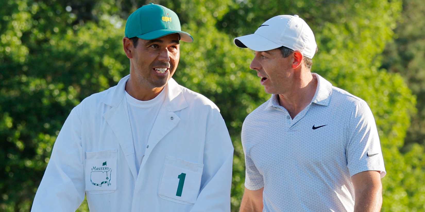 Rory McIlroy & his caddie