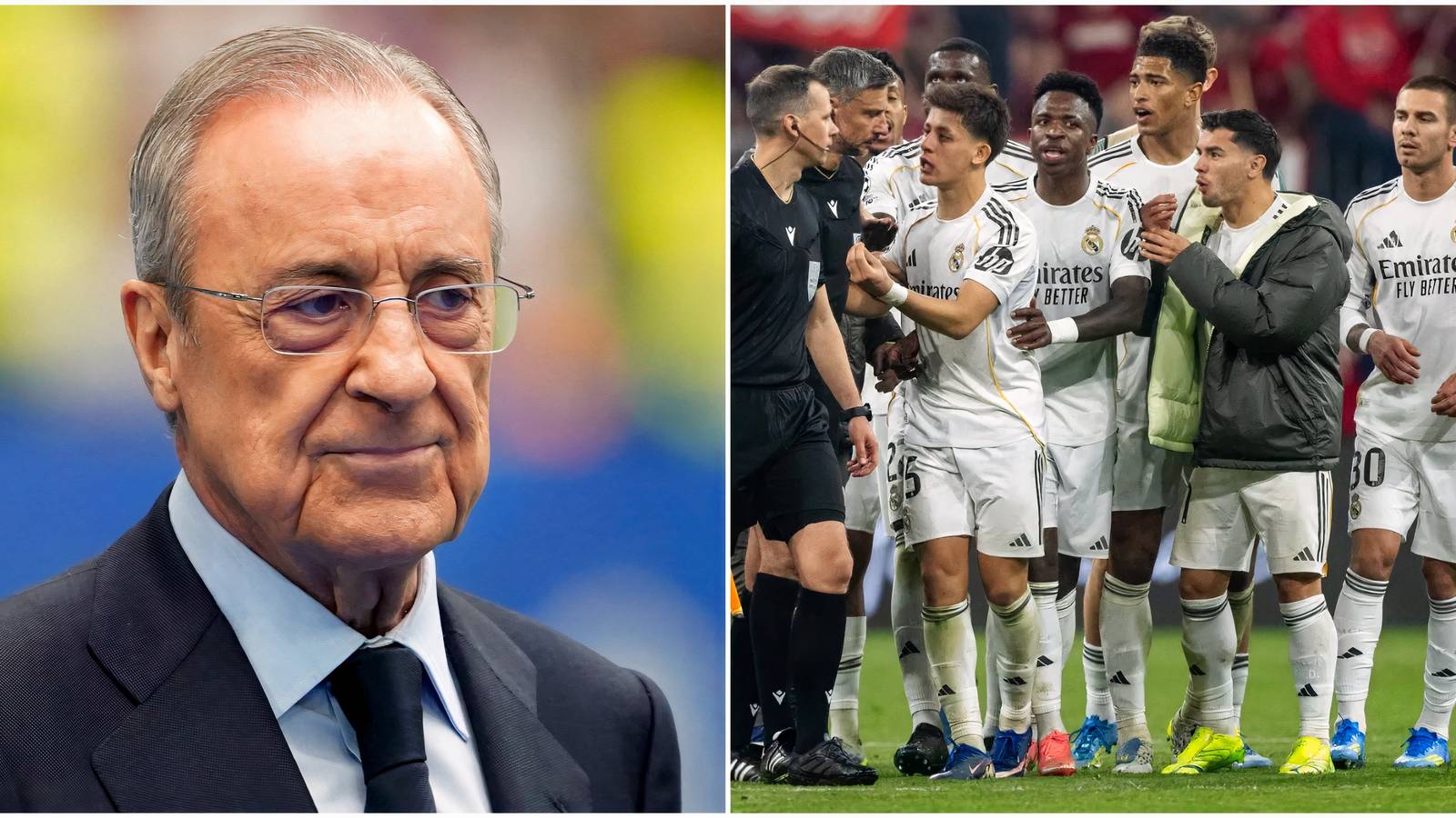 What Florentino Perez Said to Real Madrid Players in Dressing Room After Bayern Loss