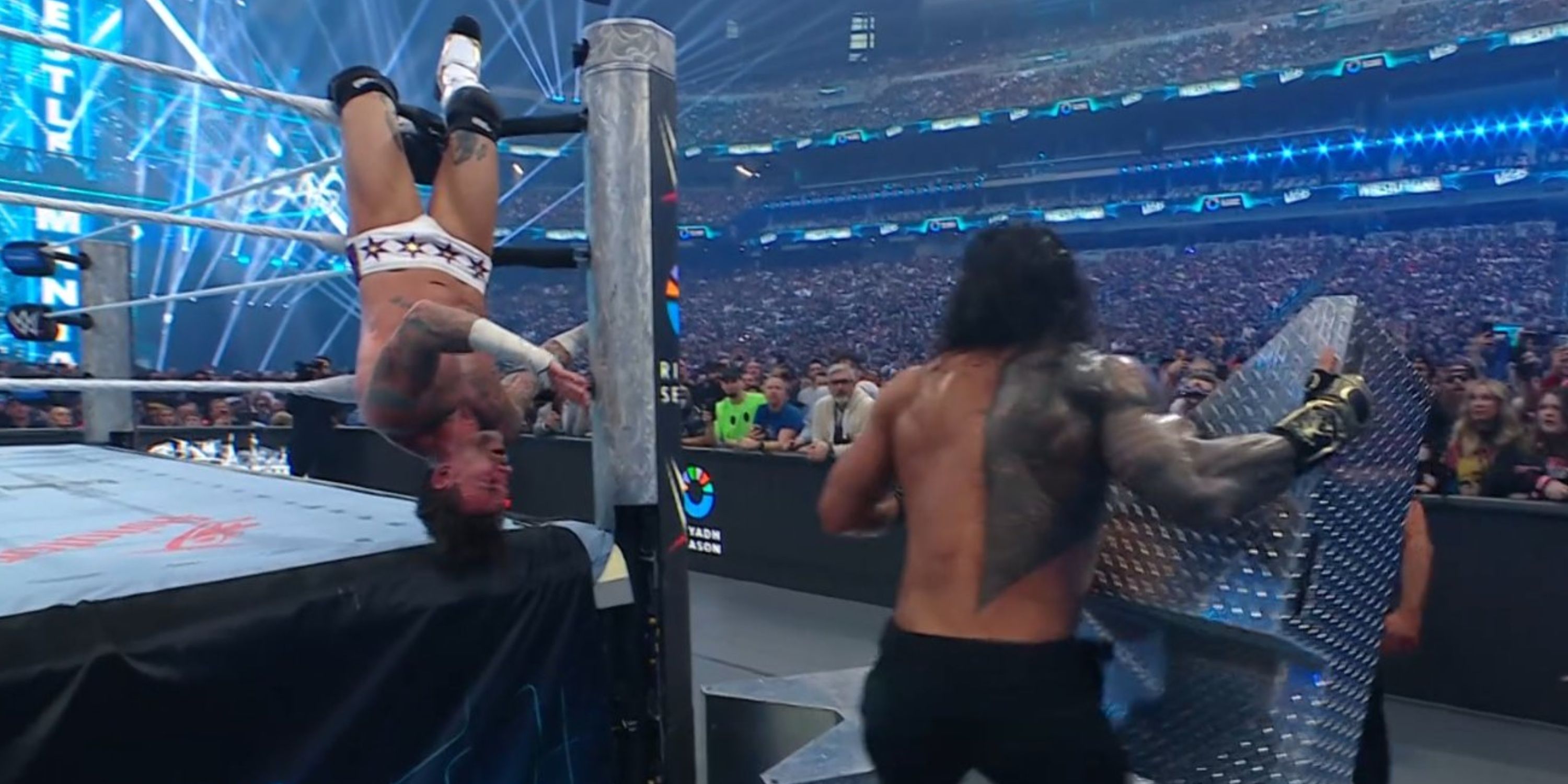 Roman Reigns and CM Punk