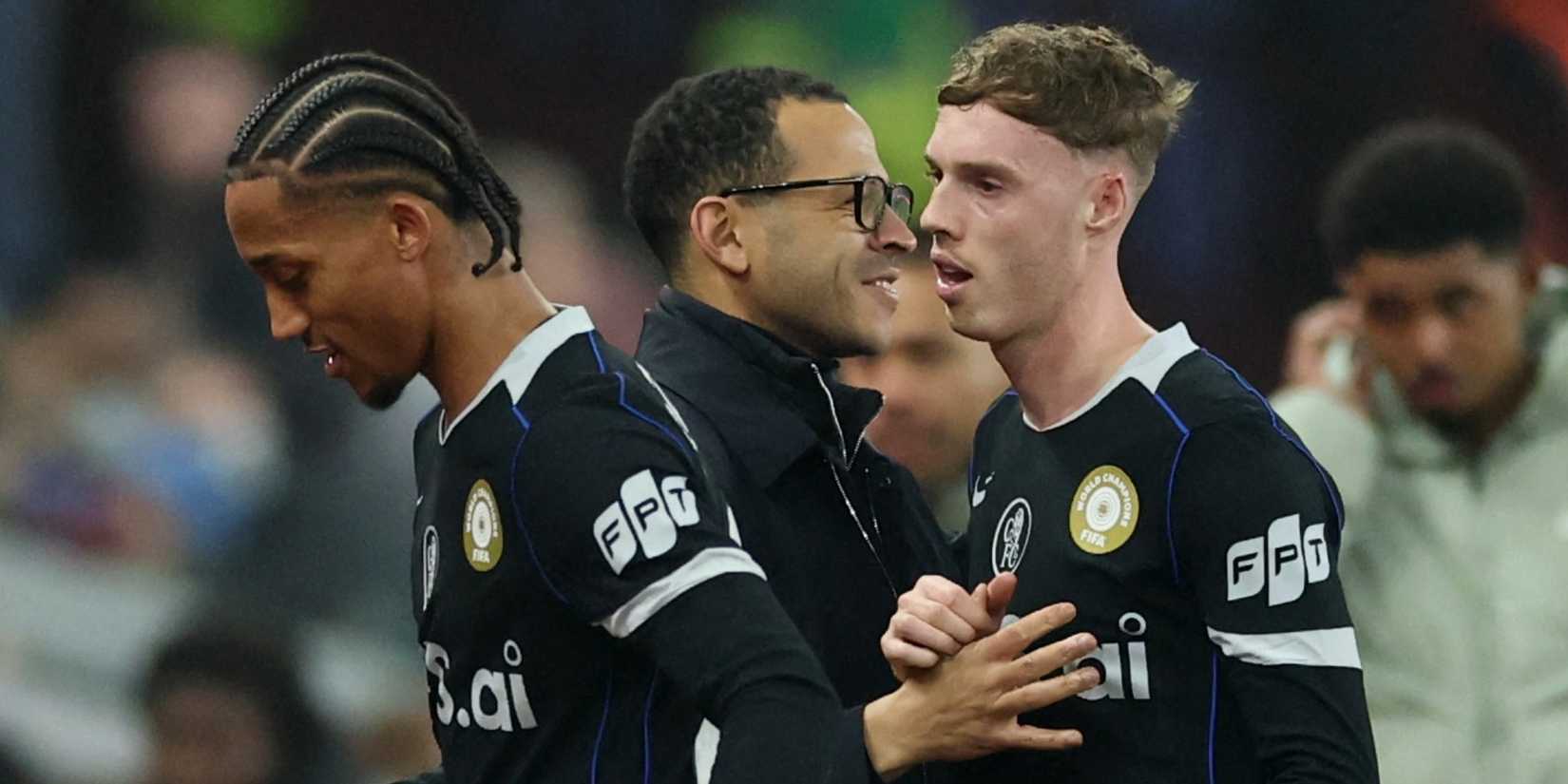 Joao Pedro and Cole Palmer