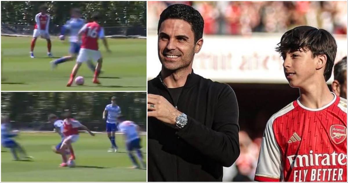 Mikel Arteta s 16 Year Old Son Gabriel Makes Arsenal U18s Debut mikel-arteta-s-16-year-old-son-gabriel-makes-arsenal-u18s-debut