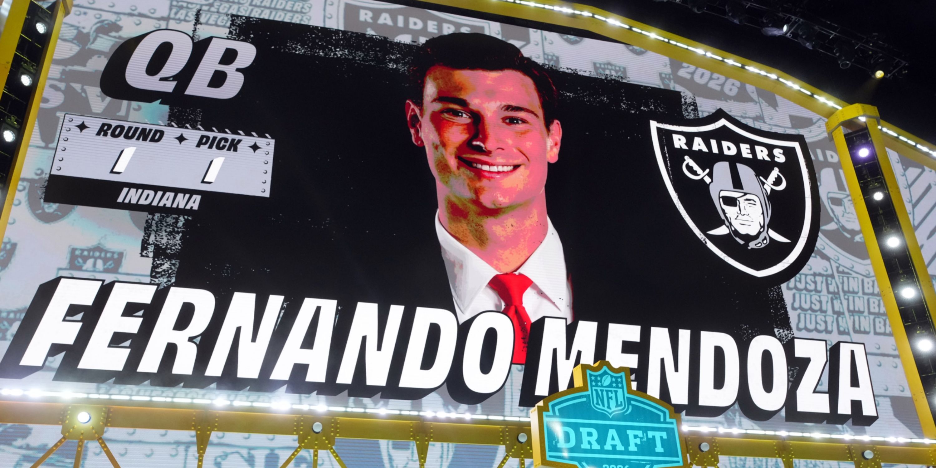 Fernando Mendoza Drafted By Raiders