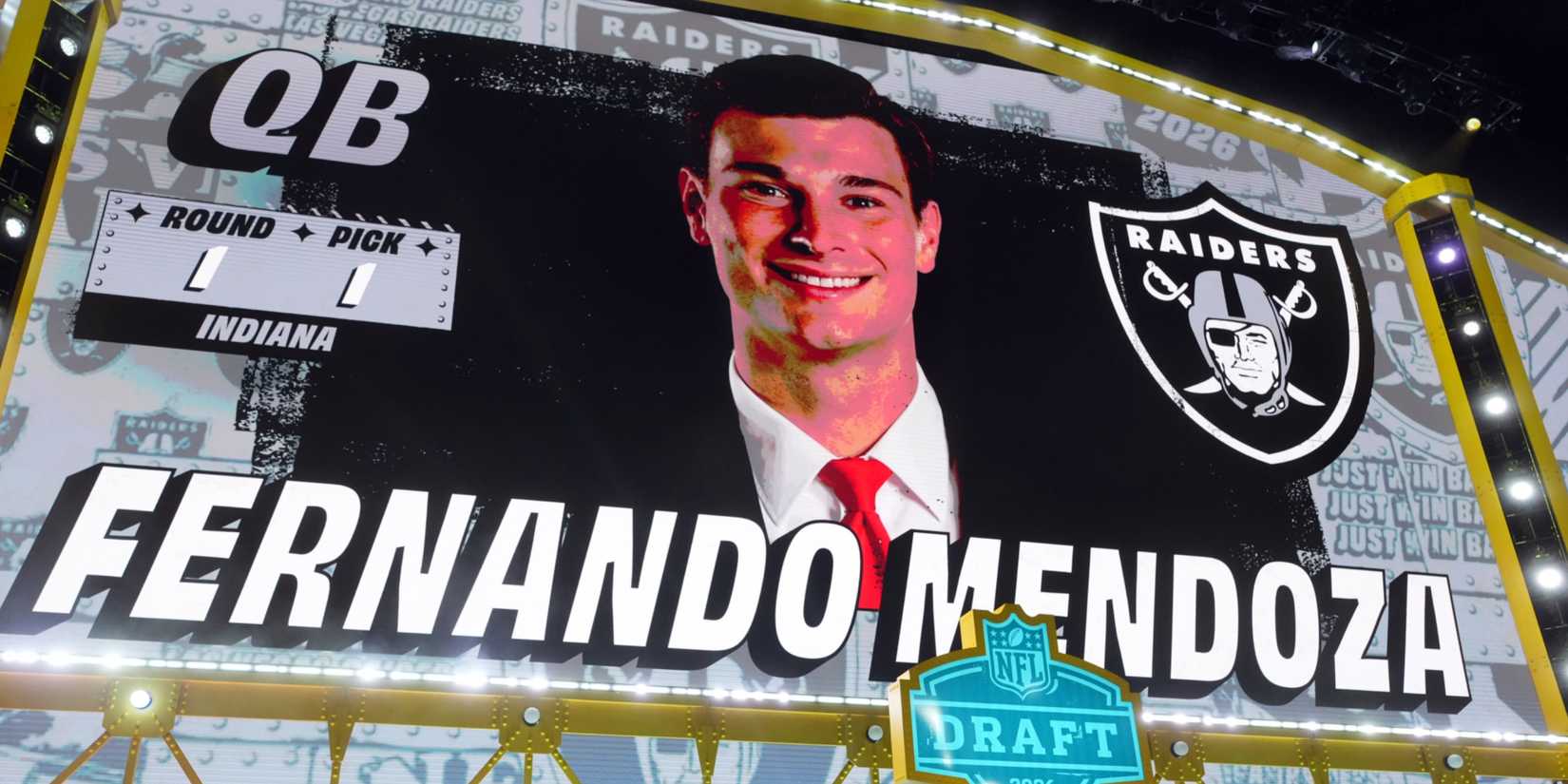 Fernando Mendoza Drafted By Raiders