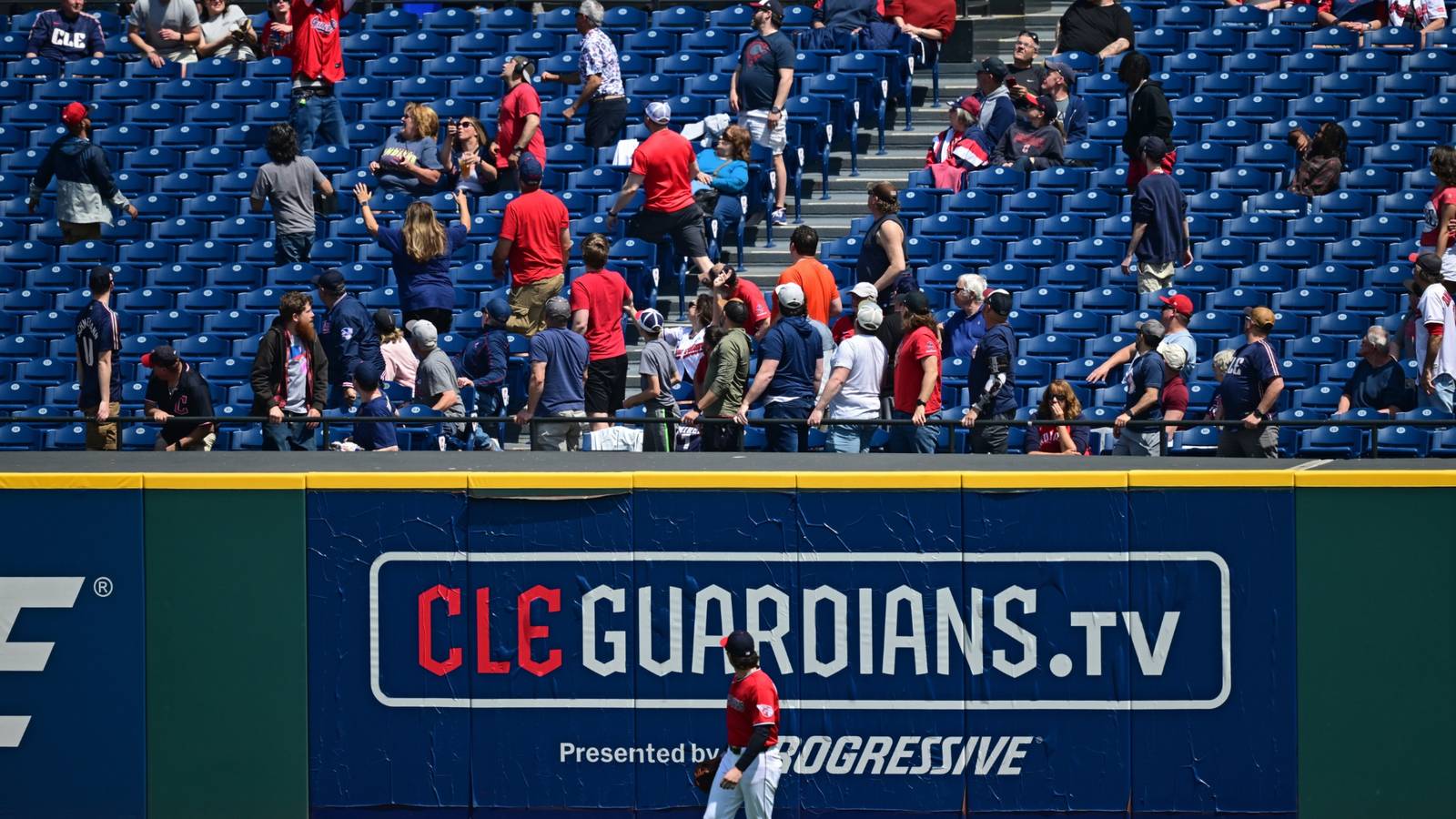 MLB: Cleveland Guardians Fan Goes Viral For Stealing Home Run Ball Off Young Girl